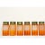 French Amber Glass Storage Containers - Set of 6 For Sale In Baton Rouge - Image 6 of 13