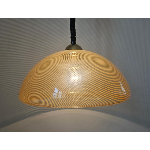 Mid-Century Pendant by Luigi Massoni for Guzzini, Italy, 1970s For Sale - Image 13 of 14