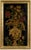 Parrots with Flowers in Chinoiserie Vases, circa 1750, vegetable dye on leather, 31 x 17-5/8 in. (sight); matching modern...