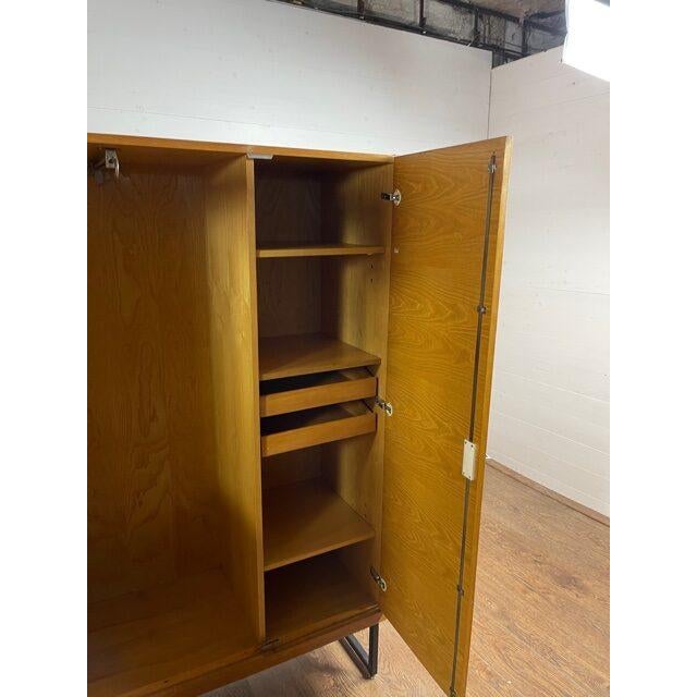 Vintage 2-Door Closet from Drevo Union, 1965 For Sale - Image 7 of 9