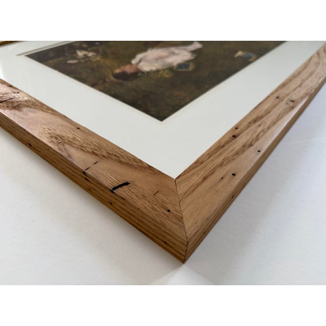 Andrew Wyeth — Licensed Reproduction, Handmade American Chestnut Frame Part of Wyeth’s iconic Four Seasons series, this...