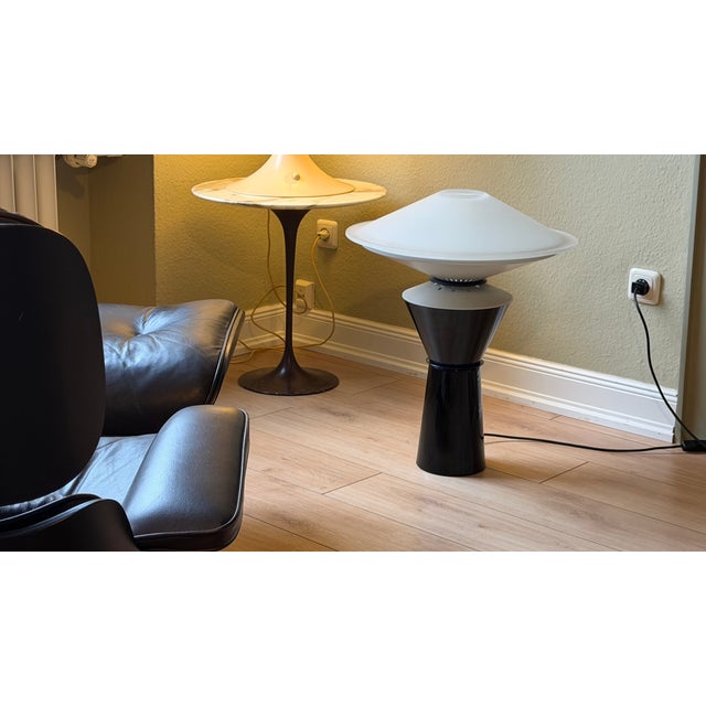 An absolutely stunning floor or table lamp: Pier Giuseppe Ramella, "Giada" table lamp, designed in 1989 for Arteluce...