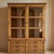 Spanish Revival Vintage Dupuis Mexico Artisan Carved Distressed Pine Hutch & Buffet Cabinet For Sale - Image 3 of 8