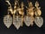 1970 French Louis XVI Gold Bronze Deer Wall Lamps Sconces - Set of 4 Pc For Sale - Image 18 of 18