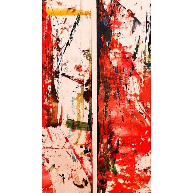 This listing is for a framed A1 (23 x 33 inch) acrylic on plexiglass painting, with a signed certificate of...