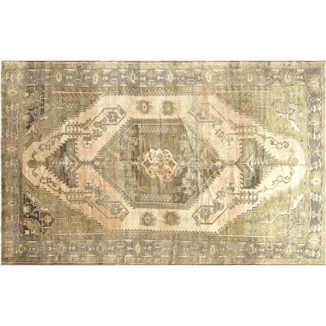 Textile 1960s Turkish Oushak Rug For Sale - Image 7 of 7