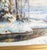 Early 20th Century American Impressionist Winter Wonderland Landscape Painting by George Young Kauffman For Sale - Image 14 of 18
