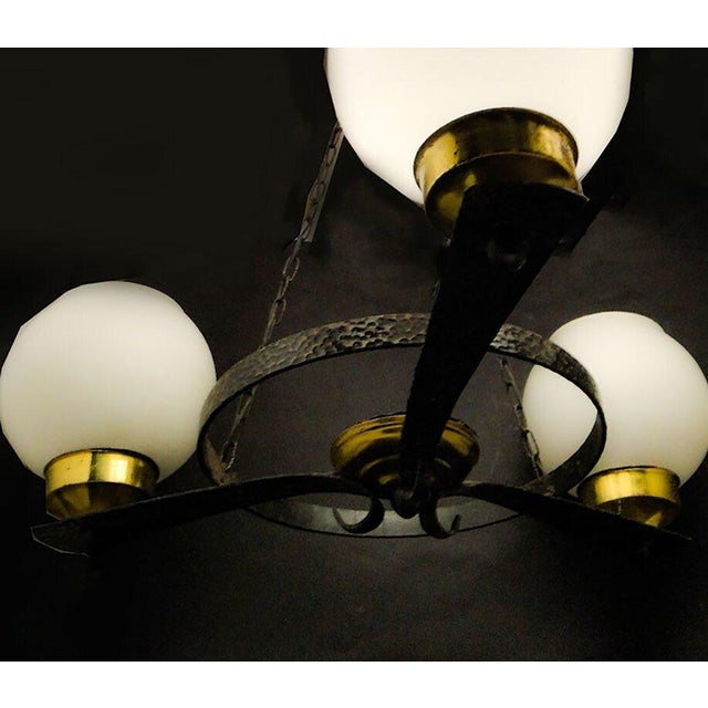 1970s Mid-Century Modern Pendant Lamp, 1970s For Sale - Image 5 of 7