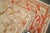 Antique Zabihi Collection Ivory Orange Turkish Oushak Room Size Carpet - 10'7" x 13'3" For Sale - Image 11 of 12