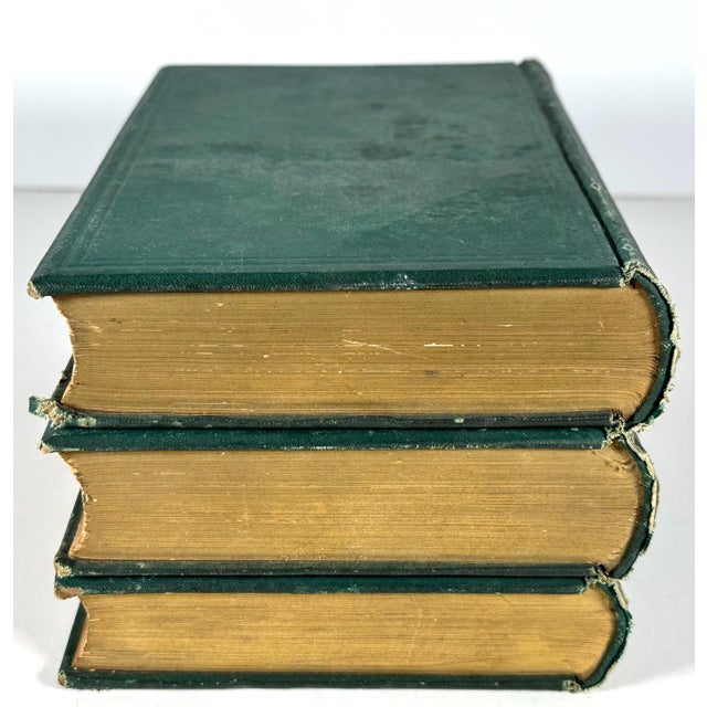 Antiquarian Book Set: Prescott's Philip II, 1869 Three-Volume History For Sale - Image 4 of 10