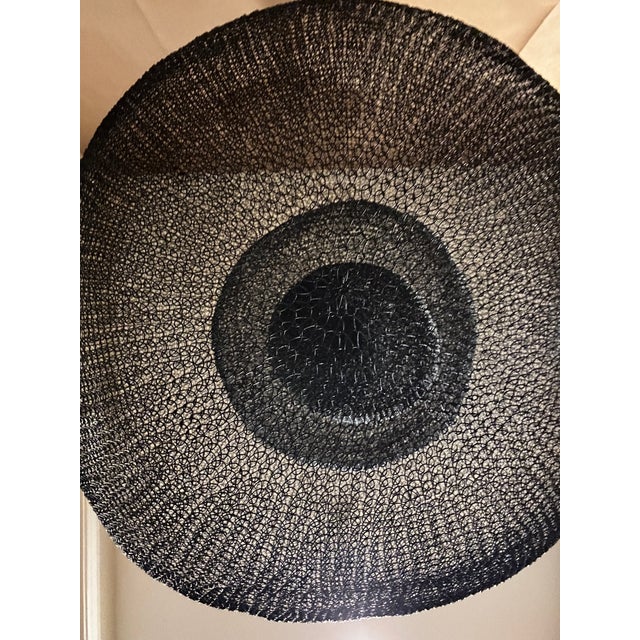 Contemporary Knitted Metal Hanging Sculpture For Sale - Image 12 of 12