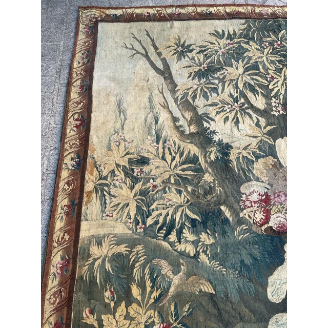 Textile 17th Century Flanders Tapestry with Mythological Scene For Sale - Image 7 of 18