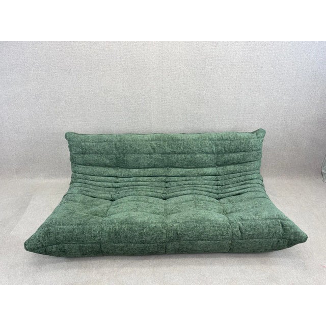 Green Togo 3-Seater Sofa from Ligne Roset, 2006s For Sale - Image 15 of 18