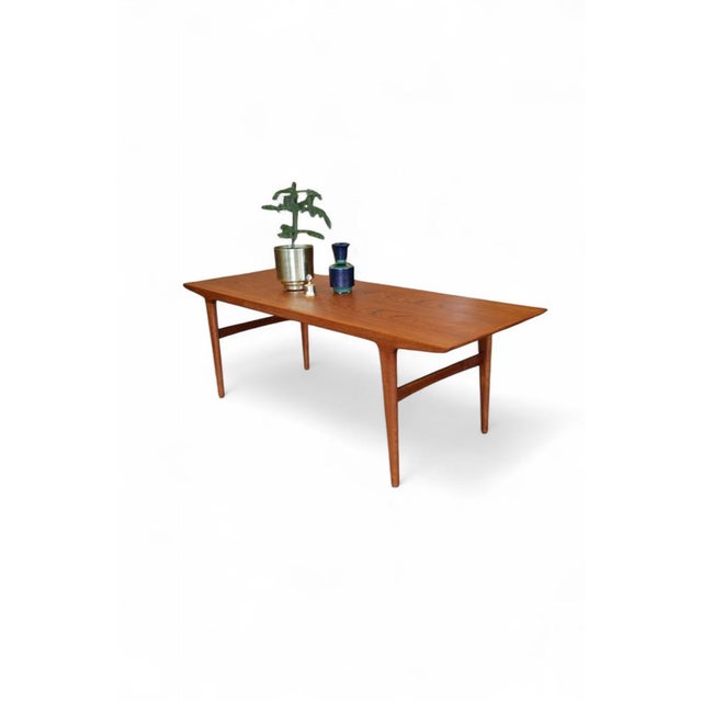 Wood Vintage Danish Coffee Table in Teak by Niels Otto Møller, 1960s For Sale - Image 7 of 18