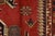 Karajeh Runner 4’8” X 11’5” Red Wool Vintage Tribal Hand-Knotted Oriental Rug For Sale - Image 10 of 14