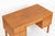 Mid Century Danish Modern Oak Wood Writing Desk 1960s For Sale In Detroit - Image 6 of 17