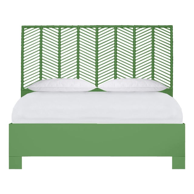 Liam Standard Bed King - Bright Green For Sale