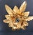 1970s Hollywood Regency Gold-Plated Florentine Floral Wall Lamps from Hans Kögl, Italy, Florence, 1960, Set of 2 For Sale - Image 5 of 17