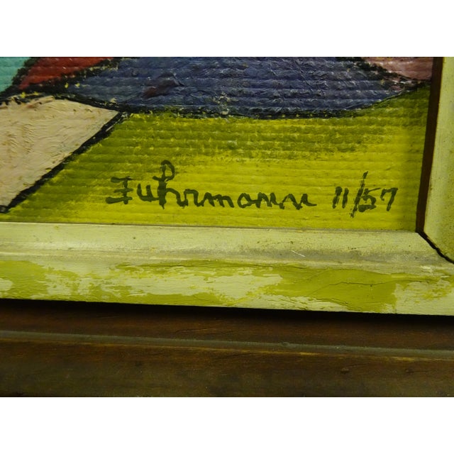 Unique Picture in Great Vintage Condition. Please study the photos and ask questions. Overall a Very Unique Picture that...