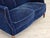 Danish Two-Seater Sofa in Dark Blue Furniture Velour, 1960s For Sale - Image 4 of 15