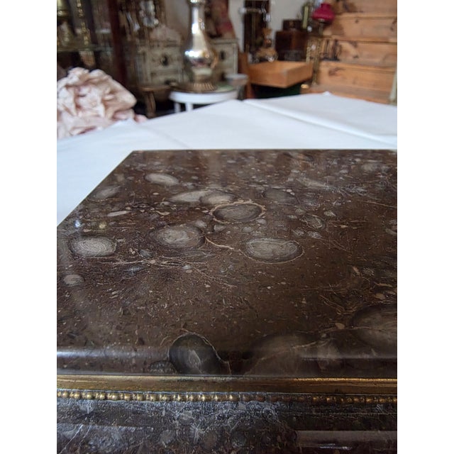 Stone Stone Box With Paw Feet For Sale - Image 7 of 10