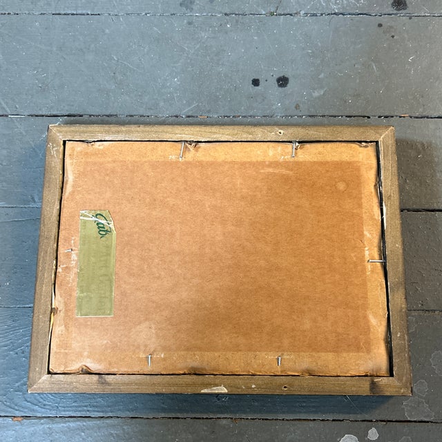 1970’s Original Abstract Expressionist Graphite Drawing For Sale - Image 4 of 4