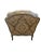 French Ethan Allen Versailles Bergere Lounge Chair Living Room Armchair Damask Print For Sale - Image 3 of 15