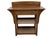 Mission 2 Drawer and Open Shelves Sideboard / Console Table - Walnut For Sale - Image 10 of 13