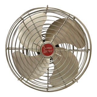 Mid-Century Super Lectric Fan For Sale