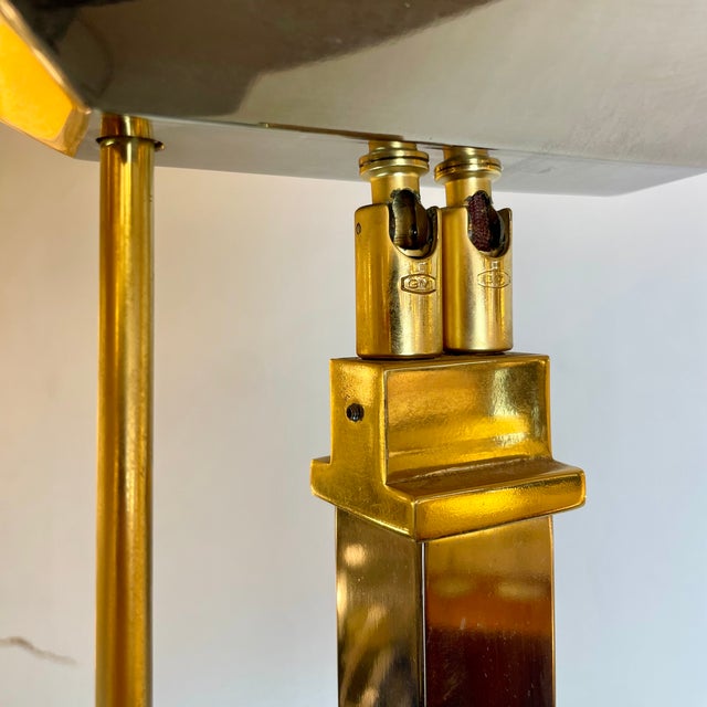 Hollywood Regency Floor Lamp from Deknudt, 1980s For Sale - Image 14 of 17