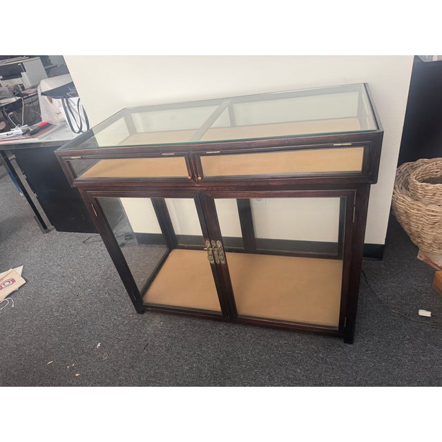 Antique Asian Display Cabinet For Sale - Image 4 of 8