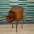 Vintage Round Side Table with Drawers, 1960s For Sale - Image 6 of 13