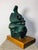 Stylized Mother and Child Bronzed Ceramic Sculpture, 1970s For Sale - Image 4 of 8