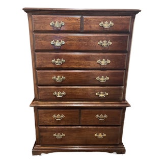 Bernhardt Vintage Mahagany Chest of Drawers For Sale