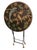 This exquisite side table features a striking marriage of organic artistry and industrial elegance. Attributed to the...