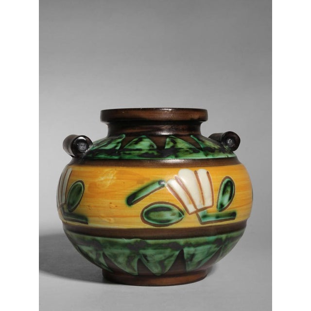 Beige Vase from Upsala Ekeby, 1930 For Sale - Image 8 of 8