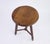 Antique French Round Wooden Bobbin Side Table or Stool, 1920s For Sale - Image 4 of 10