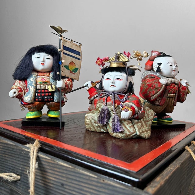 1960s Japanese Palace Figurines, 1960s, Set of 3 For Sale - Image 5 of 18