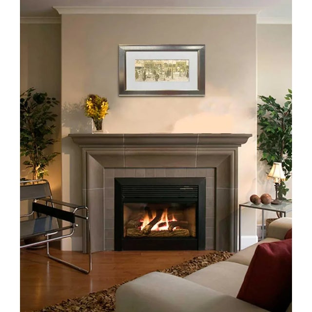 Limited Edition Pierre Bonnard Lithograph. Size: 31 x 24cm. T: Boulevard. Sur les presses de Mourlot Frères, 1952. Paris....