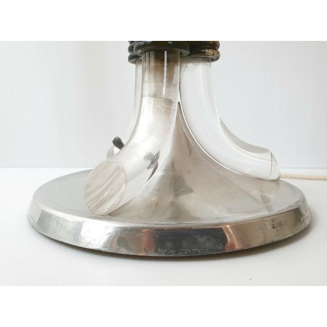 1930s Art Deco Table Lamp attributed to Jacques Adnet for Hilton Hotels, 1930s-1940s For Sale - Image 5 of 13