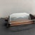 Beige 1930s Art Deco Wood and Greyhounds Etched Glass French Centerpiece For Sale - Image 8 of 14