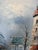 Late 20th Century Listed Artist C.Burnett(IX-XX) Oil Painting Paris Street Scene, Arc De Triomphe For Sale In Jacksonville, FL - Image 6 of 12