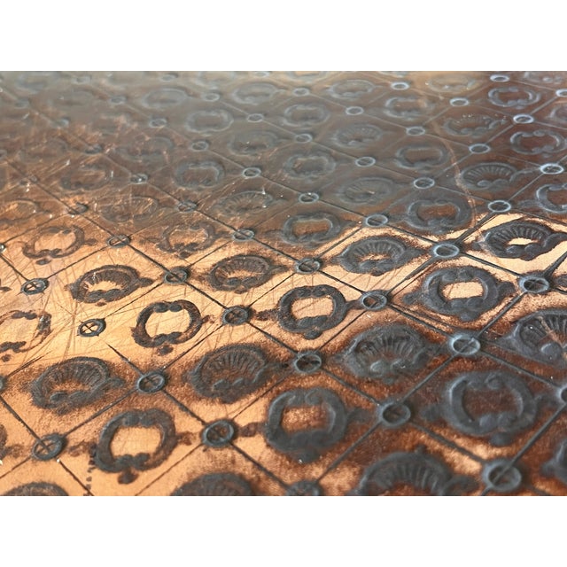 Wood 19th Spanish Carved Walnut Armchair with New Black Leather and Solomonic Columns For Sale - Image 7 of 18