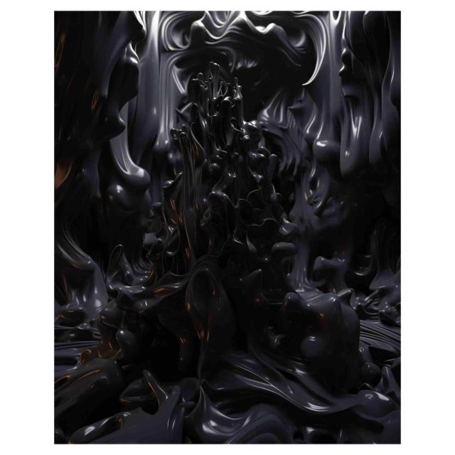 Kevin Abanto, Gleaming Transition, Digital Print, 2023 For Sale