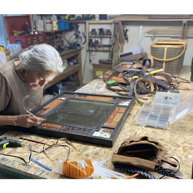 Western Reflections #1~Angela Camarillo, the Rustic Frame Captures the Beauty and Spirit of the West.. Art With a Purpose For Sale - Image 10 of 11