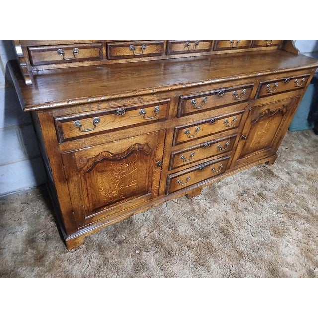 Mid-Century Victorian Oak Dresser from Ipswich, 1950 For Sale - Image 16 of 18