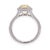 Metal Tiffany & Co Soleste Intense Yellow Radiant Platinum Ring .68ct Int. Flawless, Size 5.5 For Sale - Image 7 of 14