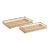 Ninette Rectangular Trays, Set Of 2 For Sale
