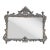 Italian Antique-Style Venetian Mantel Mirror For Sale