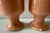 Peach Set of 6 Vintage Peach Pedestal Coffee Mugs For Sale - Image 8 of 8